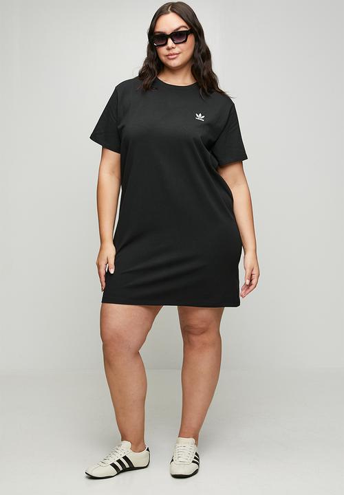 adidas Originals - Plus tref dress s26 - black/white