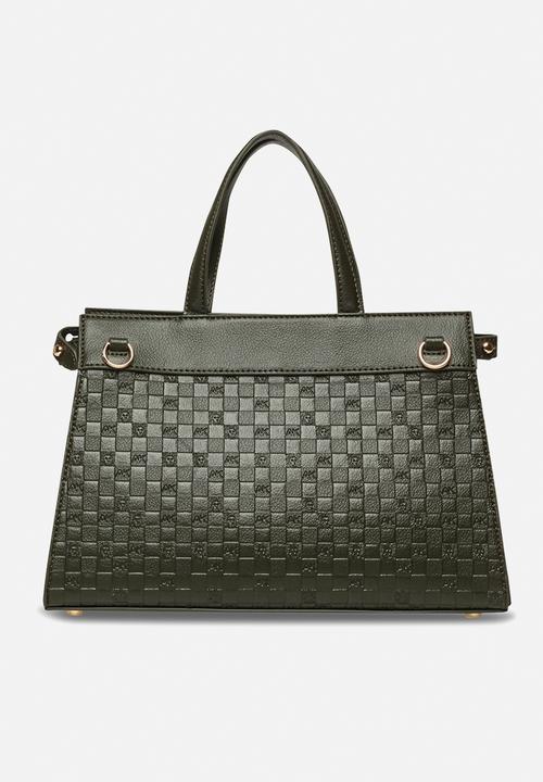 Anne Klein - Satchel w/ Detachable Strap - Caper