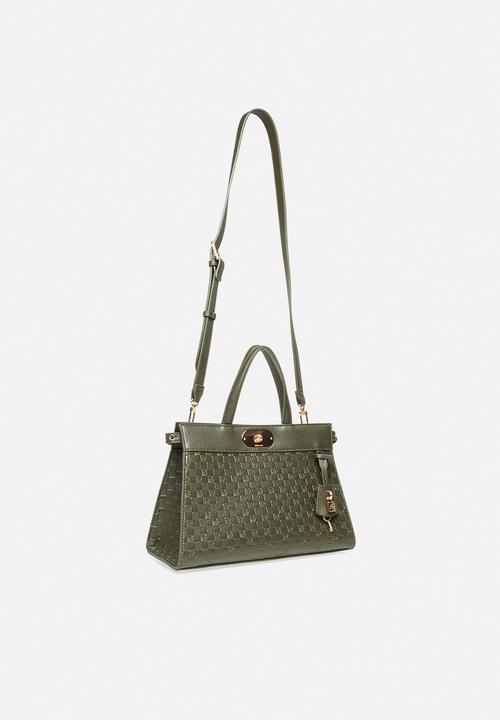 Anne Klein - Satchel w/ Detachable Strap - Caper