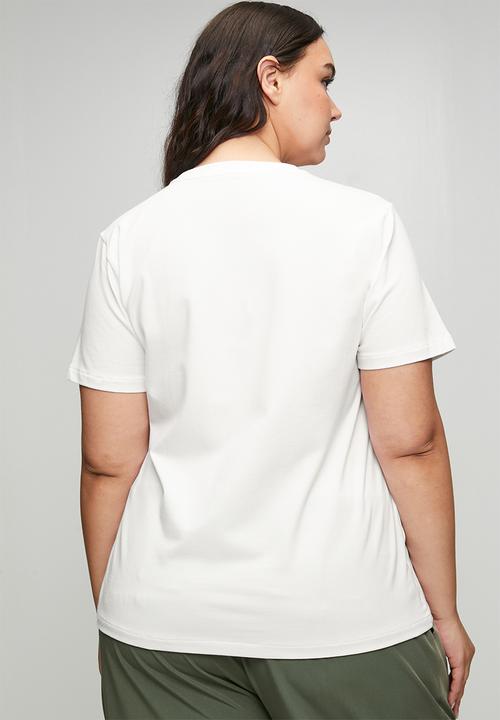 POLO - Wmn allie ss t-shirt - white