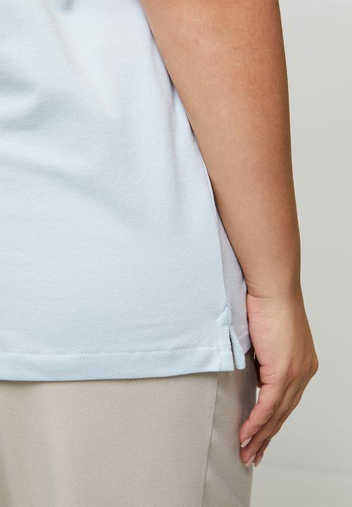 POLO - Wmn margot ss golfer - blue grey