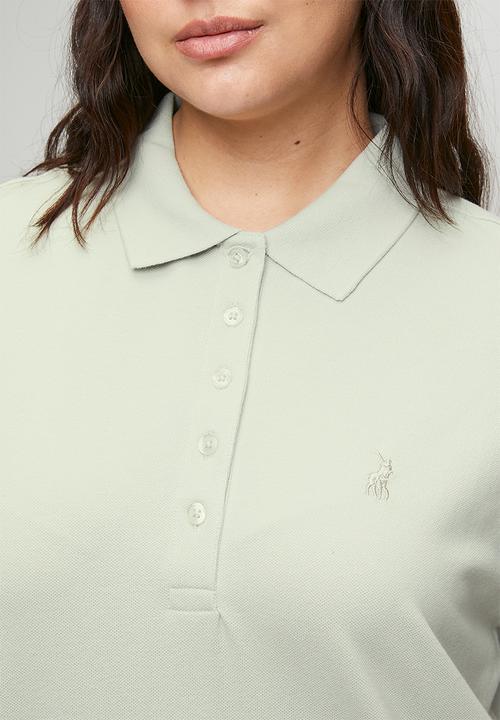 POLO - Wmn kathy ss golfer dress - cool sage