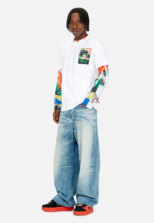 Diesel  - Diesel X Daliwonga T-Shirt - White