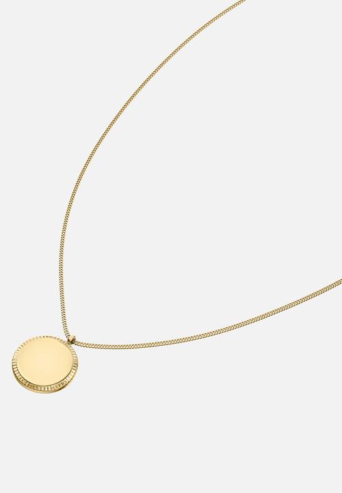 Fossil - Ellis JF04977710 Necklace - Gold