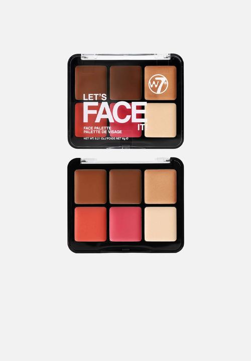W7 Cosmetics - Let's Face It! Palette - Soft Glow