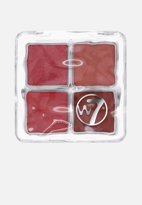 W7 Cosmetics - Blur It Blush - Rose Veil - Soft Glam Palette