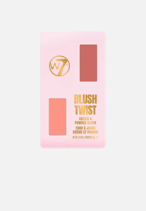 W7 Cosmetics - Blush Twist - Cream & Powder Blush 8g - Peace out