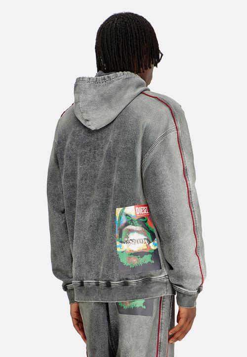 Diesel  - Diesel X Daliwonga Sweatshirt - Grey