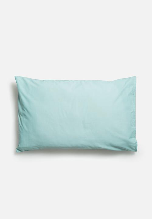 Sixth Floor - Polycotton pillowcase set - duck egg