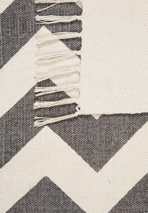 Sixth Floor - Chehalis printed rug - grey