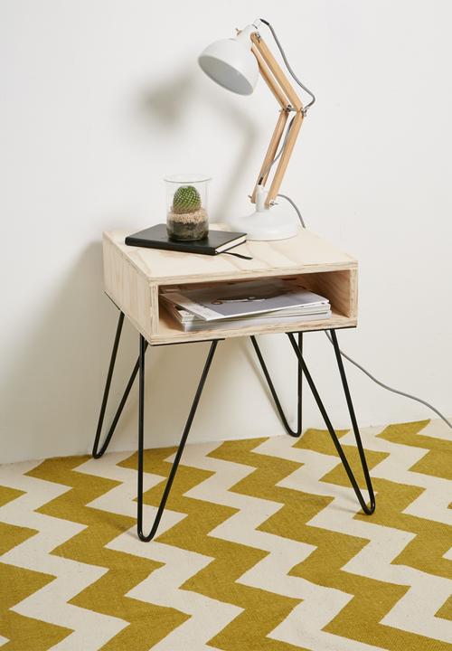 Sixth Floor - Hairpin bedside table