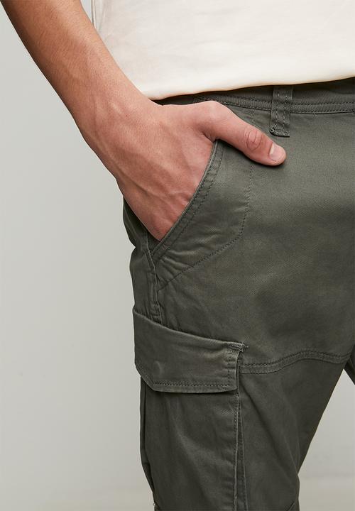 Cutty - Belloff Cotton Pants - Seaweed