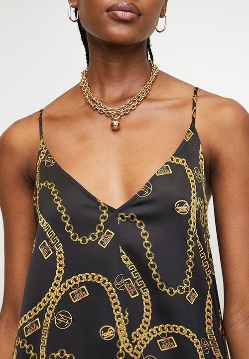 Steve Madden - Ladies zahara camisole dress - black