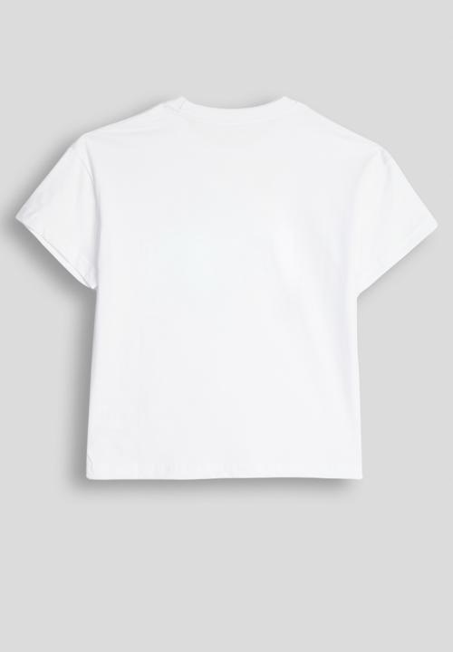 Pop Candy - Cherry placement tee - white