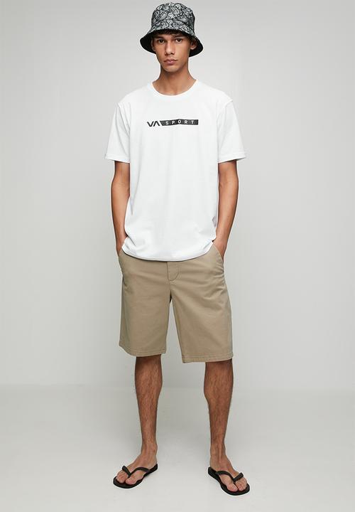 RVCA - RVCA SPORT SHORT SLEEVE - WHITE