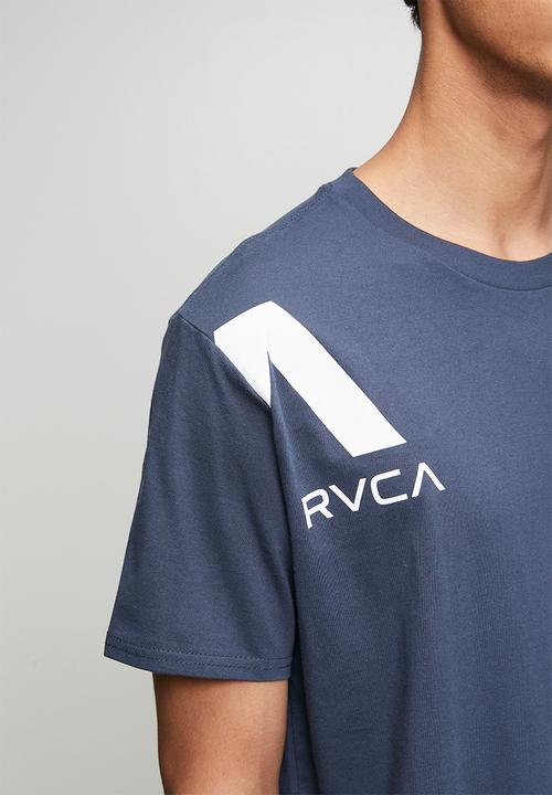 RVCA - VA Divided Graphic T-Shirt - Navy