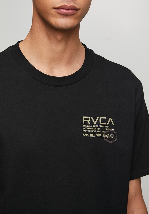 RVCA - Hex Over Graphic T-Shirt - Black