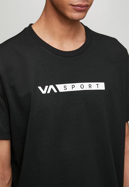 RVCA - RVCA SPORT SHORT SLEEVE - BLACK