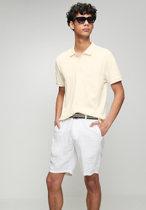 Levi’s® - Sp solid interlock polo - white / off white