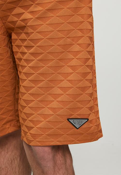 SOVIET - Side Pocket Short-Caramel