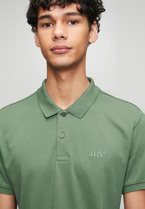 Levi’s® - Sp solid interlock polo - green