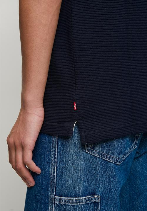 Levi’s® - Ottoman indie stripe polo - navy