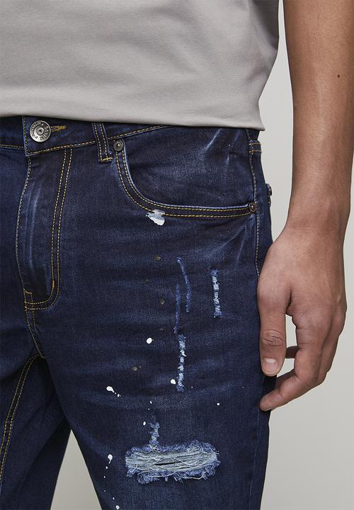 SOVIET - Denim Short - Dark Indigo
