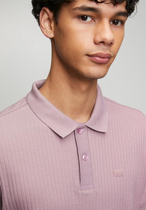 Levi’s® - Classic varigated ribs polo - pink