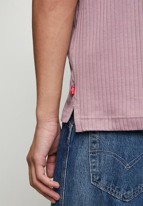 Levi’s® - Classic varigated ribs polo - pink