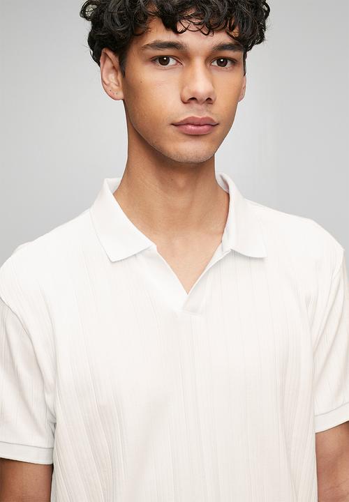 Levi’s® - Varigated ribs polo - white / off white