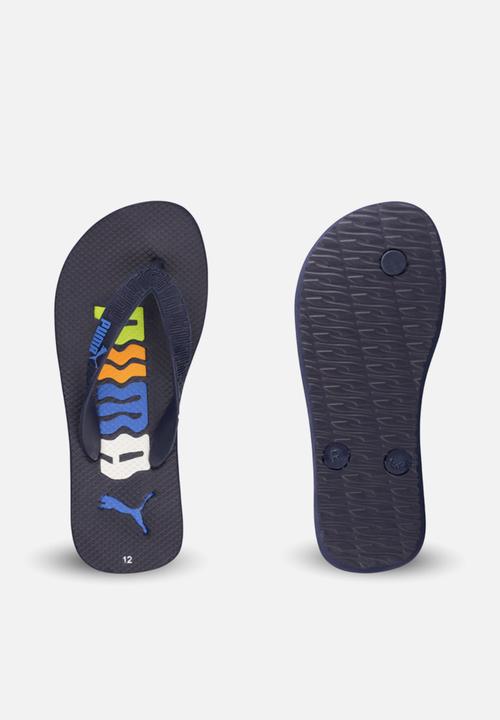 PUMA - Round Flip Scribble Ps Zadp - Puma Navy-Ultra Blue-Puma White