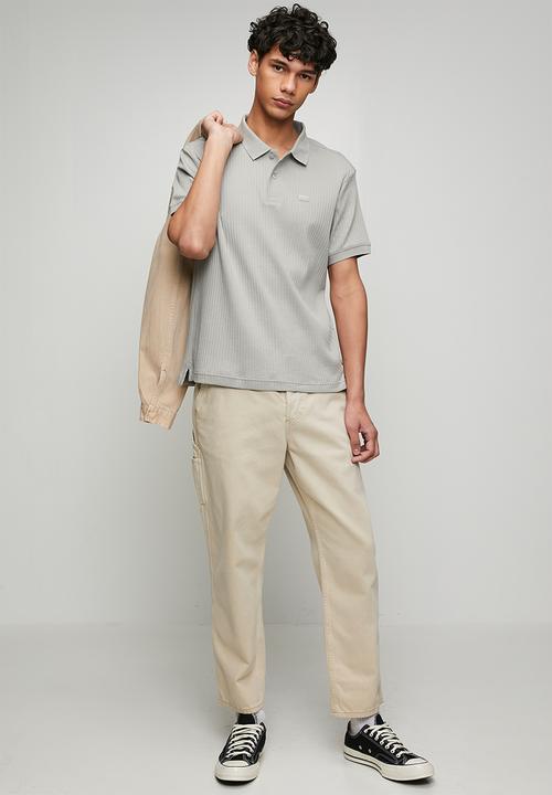 Levi’s® - Classic varigated ribs polo - grey
