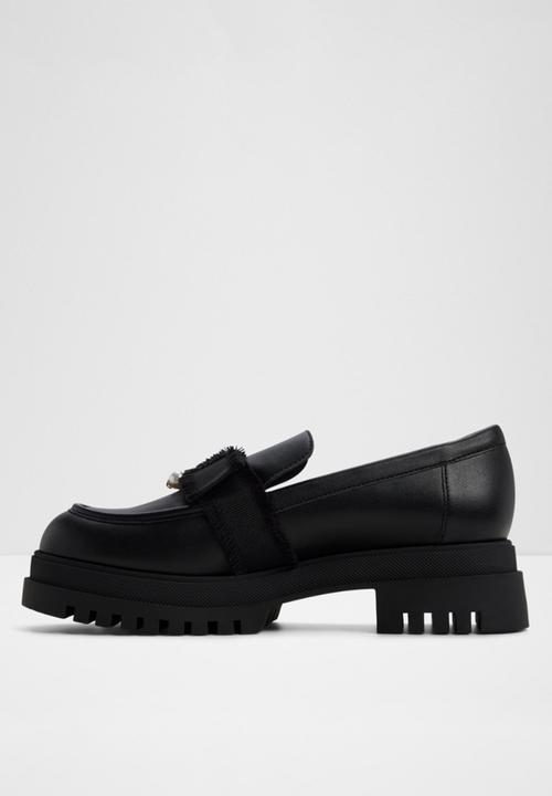 ALDO - Theatric platform loafer - black