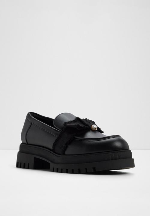 ALDO - Theatric platform loafer - black