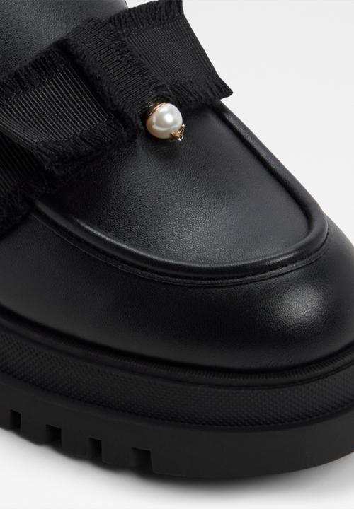 ALDO - Theatric platform loafer - black