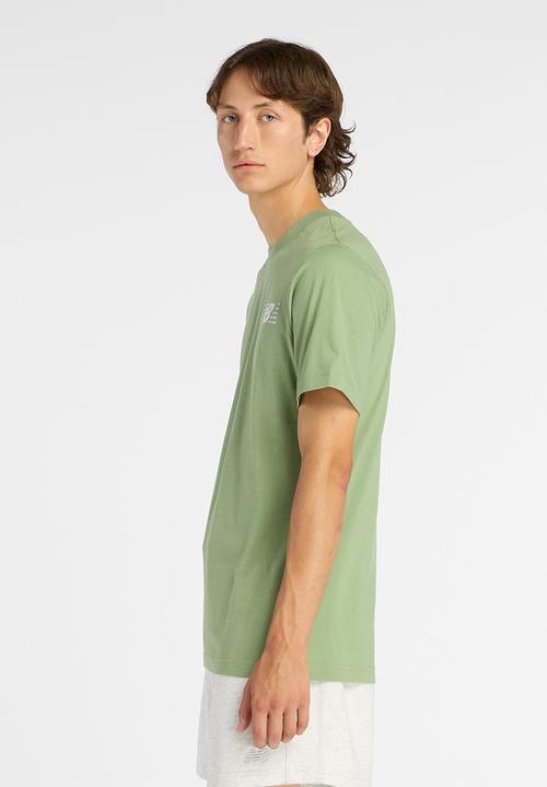 New Balance  - NB Lines T-Shirt - Oregano