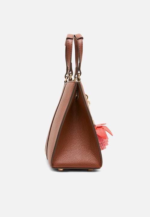 Anne Klein - Satchel w/ Detachable Strap - Hazelnut