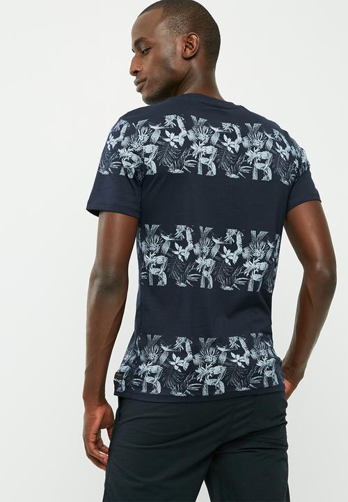 PRODUKT - Indigo flower tee s/s