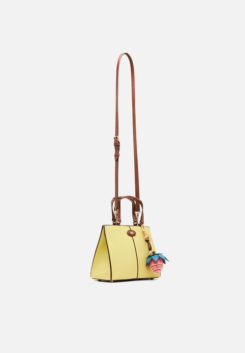 Anne Klein - Satchel w/ Detachable Strap - Vanilla Latte/Hazelnut