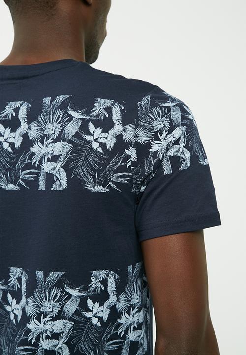 PRODUKT - Indigo flower tee s/s