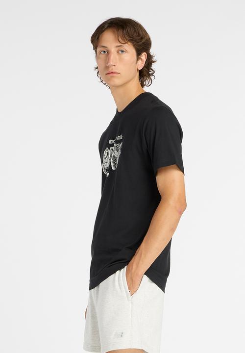 New Balance  - Miler T-Shirt - Black