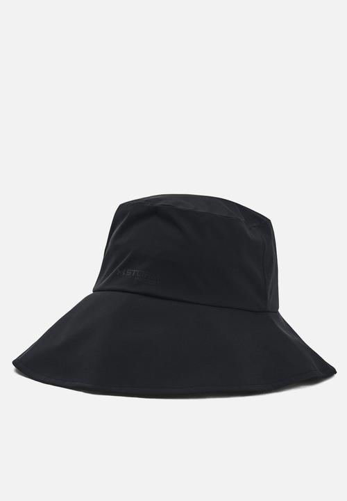 Under Armour - Drive Rain Bucket Hat - Black/Metallic Silver