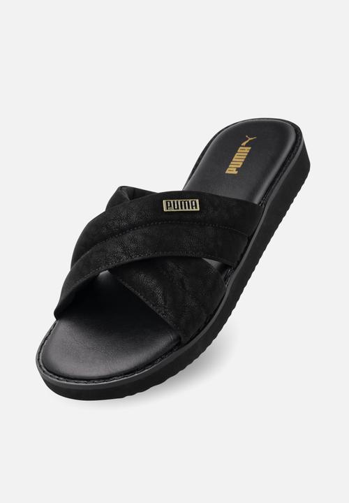 PUMA - Gracecat Path Feather ZADP -  Black/ Gold
