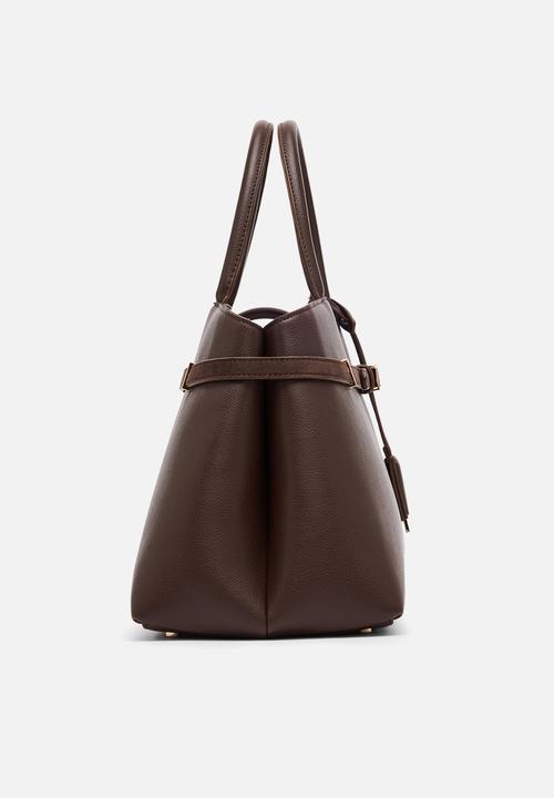Anne Klein - Satchel Detachable Strap - Espresso