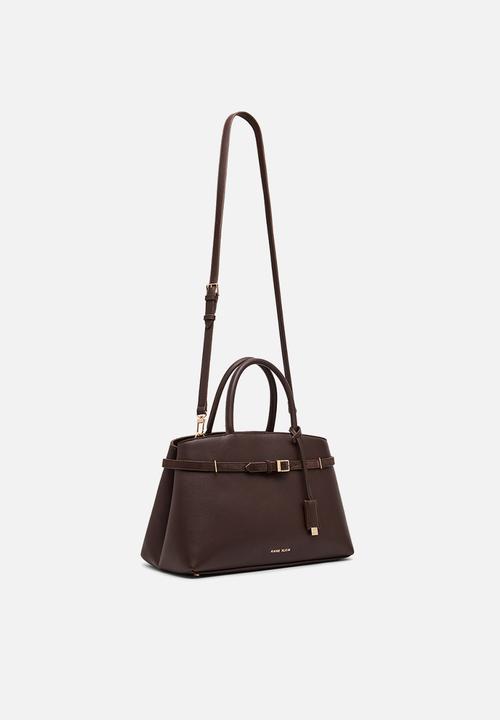 Anne Klein - Satchel Detachable Strap - Espresso