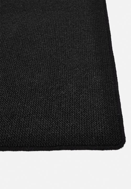 Sixth Floor - Nomad Wool Rug Ebony