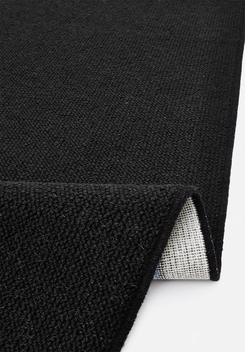 Sixth Floor - Nomad Wool Rug Ebony