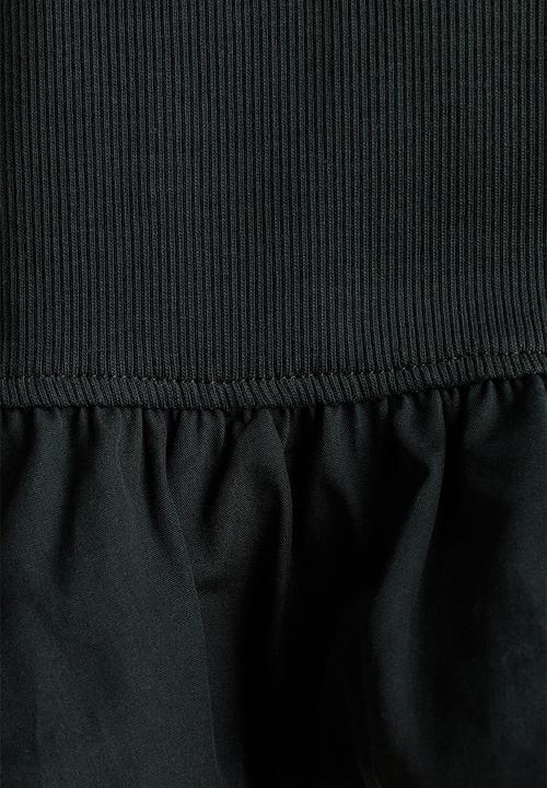 H&M - Bubble-hem vest top - dark grey