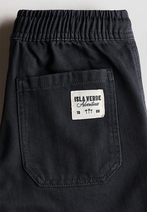 H&M - Cotton shorts - dark grey