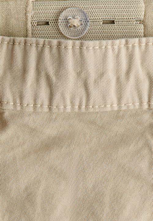 H&M - 2-pack cotton chino shorts - navy blue/beige
